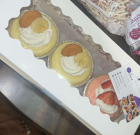 Banana, Strawberry Pie