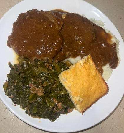 Hamburger Steak w/ Savory Gravy