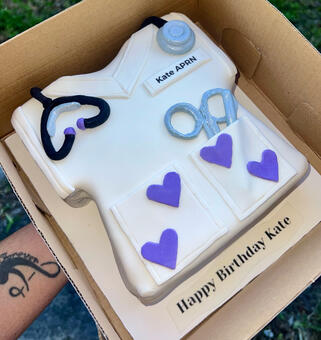 Custom Square Cake
