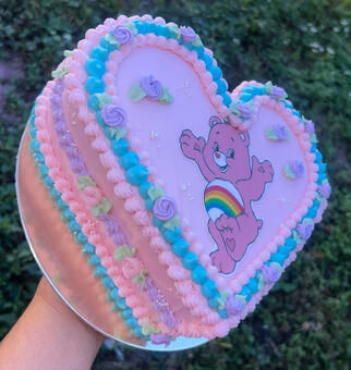9inch Heart Cake